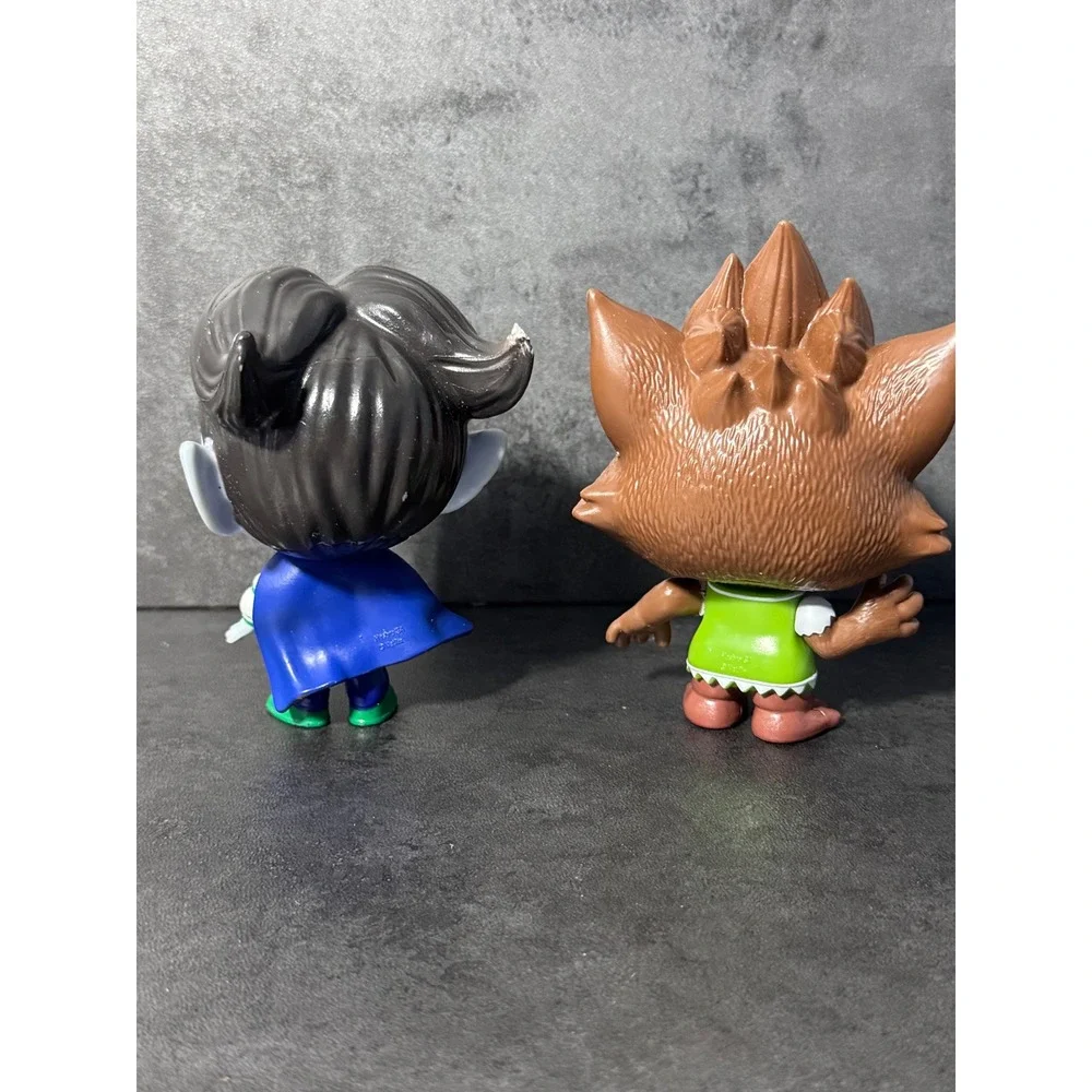 Playskool Netflix Super Monsters Drac Shadows and Lobo Howler Figures